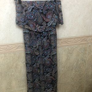 Womens Black Strapless Dress